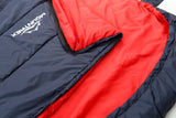 Schlafsack - Sommerschlafsack (100GSM), Kleines Packmaß & Ultraleicht (750g), Koppelbar (Rechts)