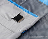 MOUNTREX® Schlafsack – Sommerschlafsack (850g) - Mumienschlafsack (205x75cm) + BONUS Reisekissen