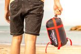 Schlafsack - Sommerschlafsack (100GSM), Kleines Packmaß & Ultraleicht (750g), Koppelbar (Rechts)