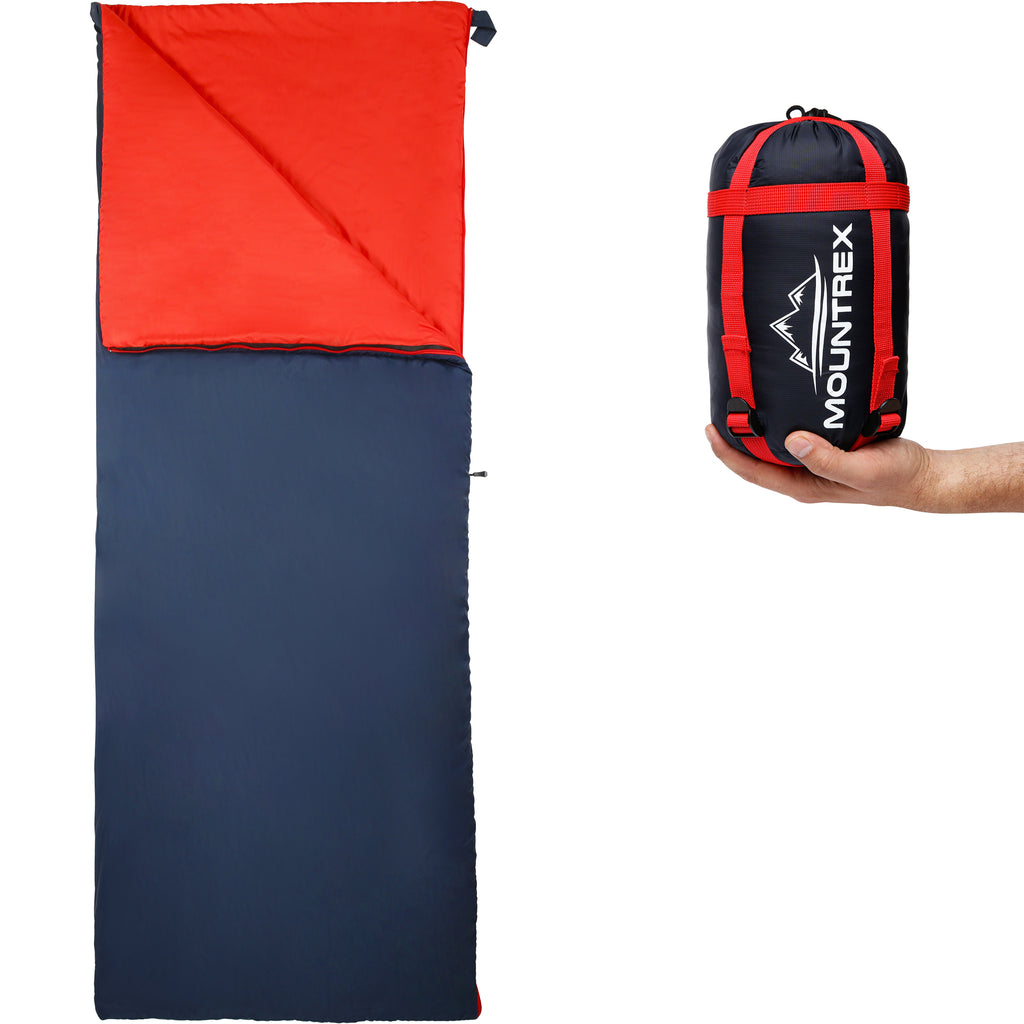 MOUNTREX® Schlafsack - Kleines Packmaß & Ultraleicht (730g)