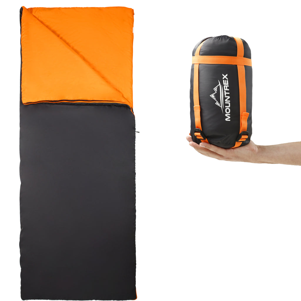 kleines packmaß schlafsack MOUNTREX® Schlafsack - Kleines Packmaß & Ultraleicht (730g)