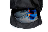 MOUNTREX® Turnbeutel - Kordelzug Sportbeutel, Sporttasche mit Schuhfach – Robust, Reißfest, Extra Groß (45x38x18 cm)