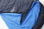 Schlafsack - Sommerschlafsack (100GSM), Kleines Packmaß & Ultraleicht (750g), Koppelbar (Links)