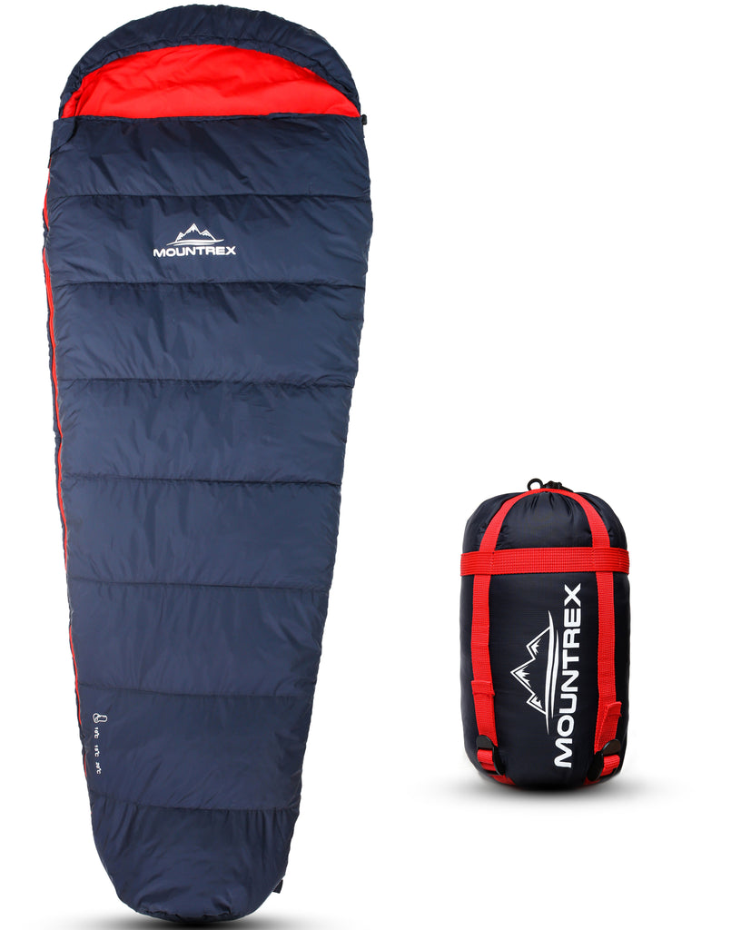 ultraleicht schlafsack 3 jahreszeiten Schlafsack – 3-4 Jahreszeiten Mumienschlafsack, Koppelbar (Rechts) – MOUNTREX
